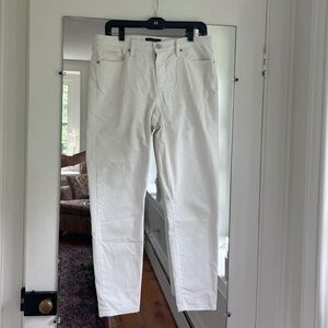 Banana republic white jeans